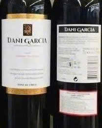Nhan phu tieng viet cua Dani garcia 750ml