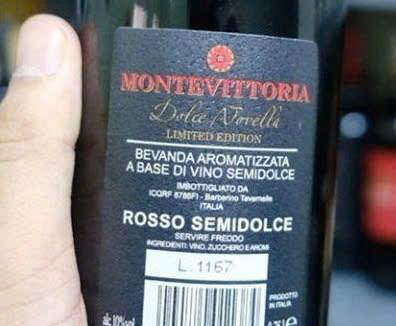 Nhan sau vang montevittoria ngot