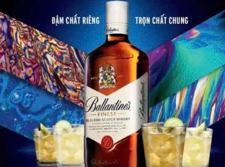 Quang cao Ballantines Finest 1 Lit