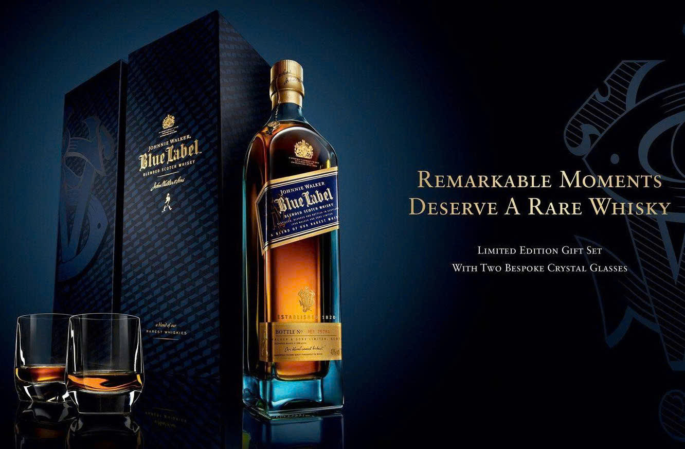 Quang cao Blue Label