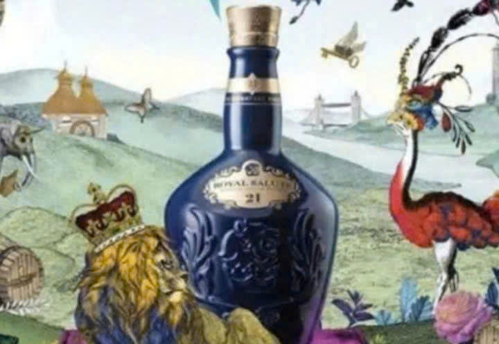 Quang cao Chivas 21 Royal Salute 21 Year Old