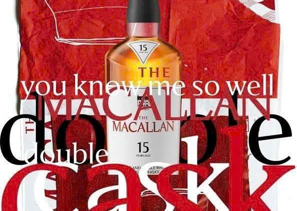 Quang cao Macallan 15 Year Old Double Cask
