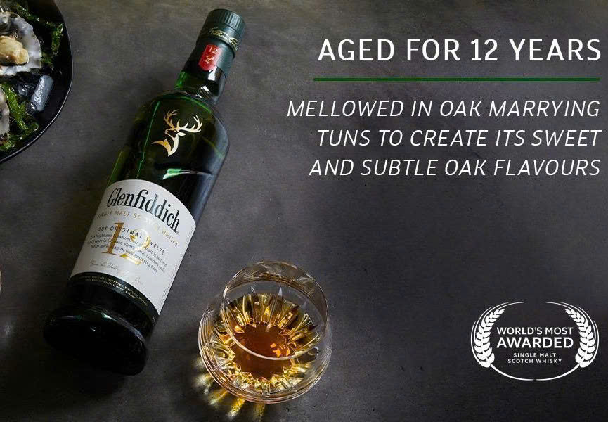 Quang cao The Glenfiddich 12 YO 700ml