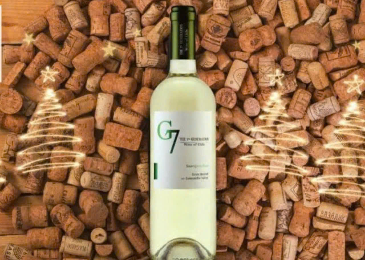 Quang cao Vang Chile G7 Sauvignon Blanc 750 ml