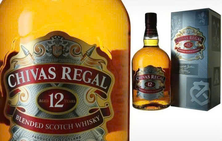 Quang cao chivas 12 3 lit cua Pernod Ricard
