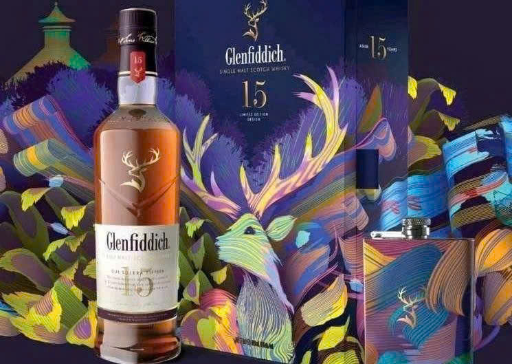 Quang cao glenfiddich glenfiddich 15 years old