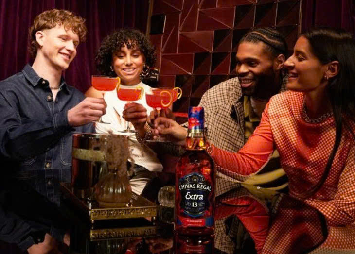 Quang cao ruou chivas extra 13 nam american rye cask