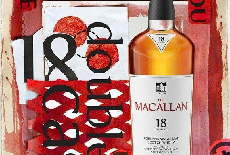 Quang cao the Macallan 18 YO Double 2025 700 ml