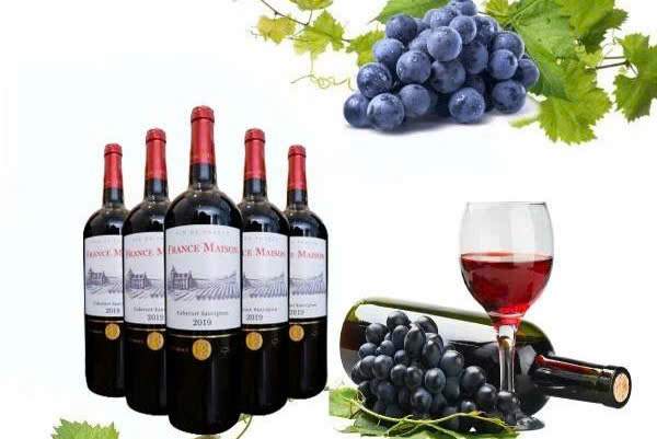 Quang cao vang phap france maison 750ml