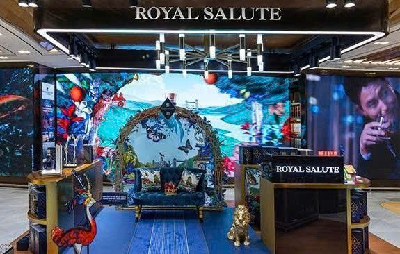 Royal Salute Shop kenh Duty Free