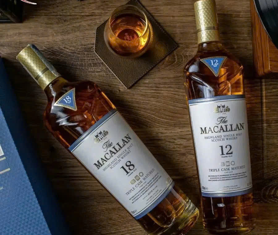 Ruou Macallan 12 Triple Cask Matured gia bao nhieu