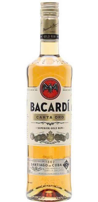 Ruou Rum Bacardi Carta Oro Vang