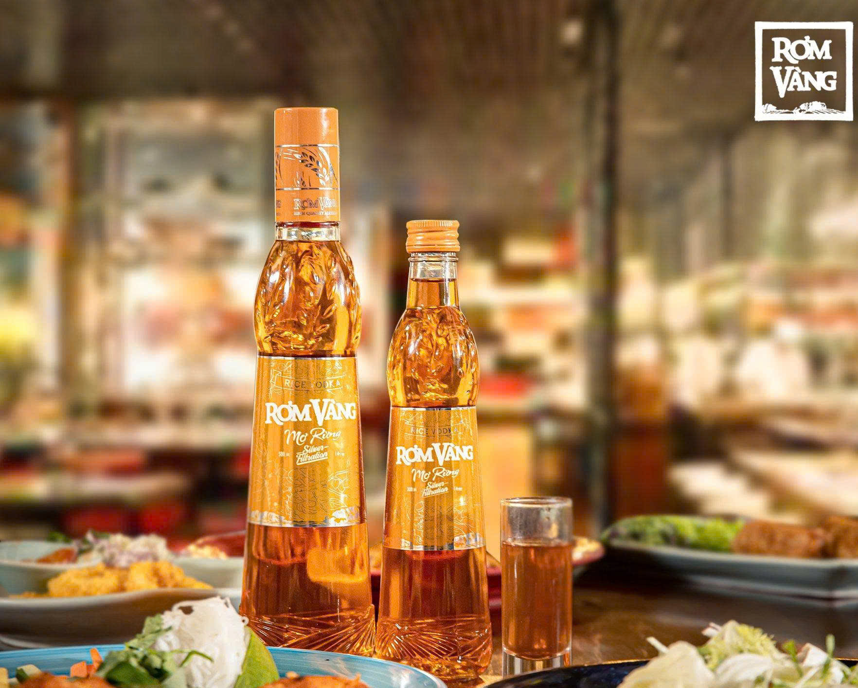 Ruou rom vang MO thuong thuc mon an viet nam