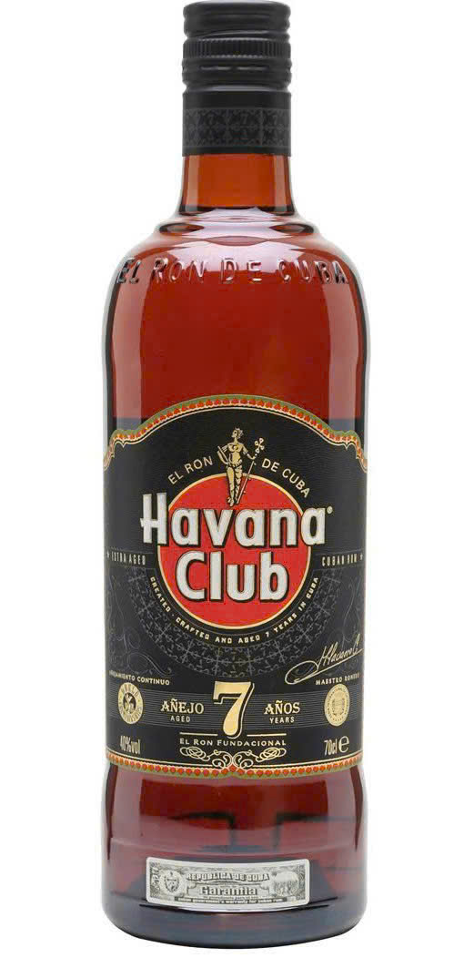 Ruou rum havana club 7 Den
