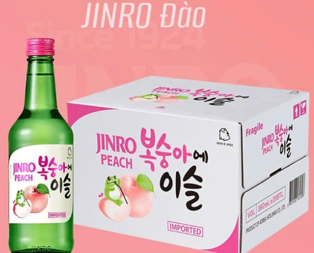 Soju Dao co quy cach 20chai thung