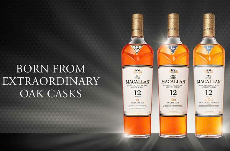 The Macallan 12 sherry double Triple 1 700 ml