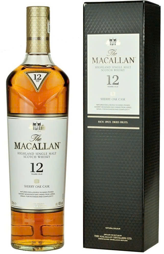 The macallan 12 sherry oak Cask