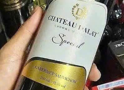 Thuong hieu Chateau Dalat Special cabernet sauvignon
