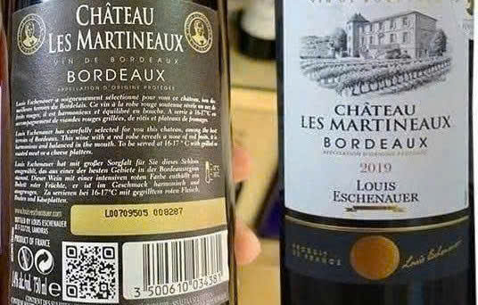 Thuong hieu Chateau Les Martineaux bordeaux 2