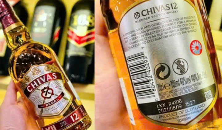 Thuong hieu Chivas 12 Mau moi 700 ml 40 do