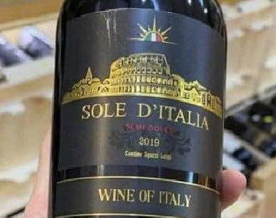 Thuong hieu vang y ngot sole d.italia