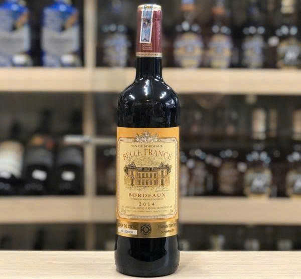 Thuong thuc Belle France Bordeaux red