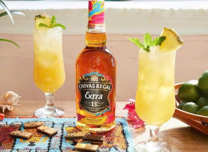 Thuong thuc Chivas Extra 13 RUM 700ml