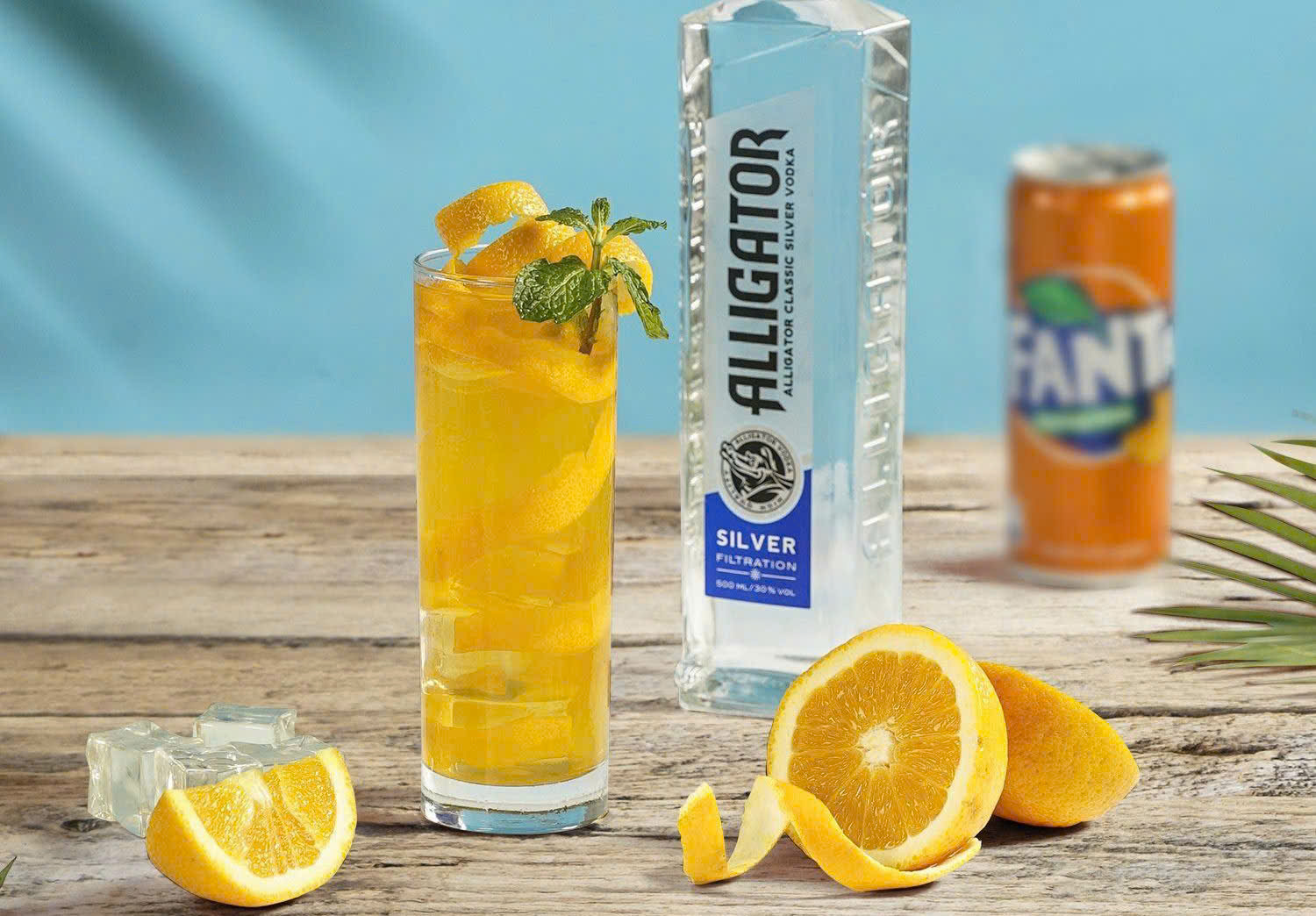 Thuong thuc Cocktai Vodka ca sau xanh