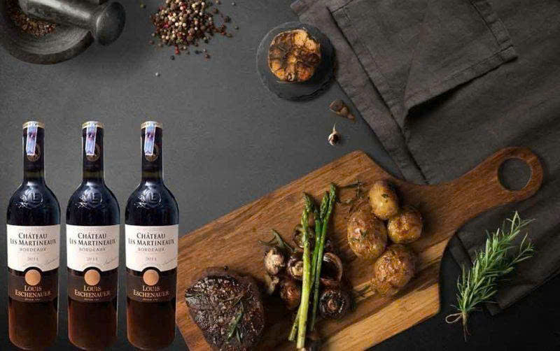 Thuong thuc chateau les martineaux ngon