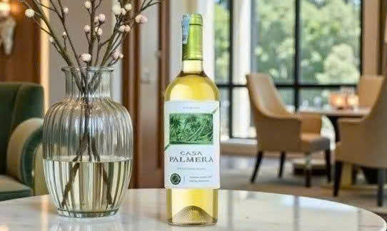 Trung bay Casa Palmera Sauvignon Blanc trang gia re