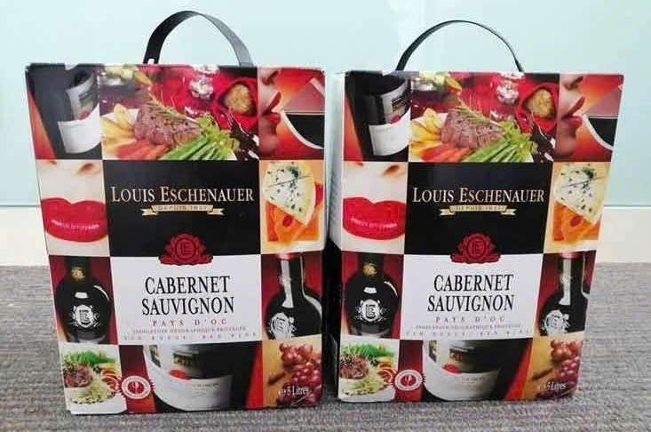 Trung bay Louis Eschenauer Cabernet Sauvignon 5 Lit