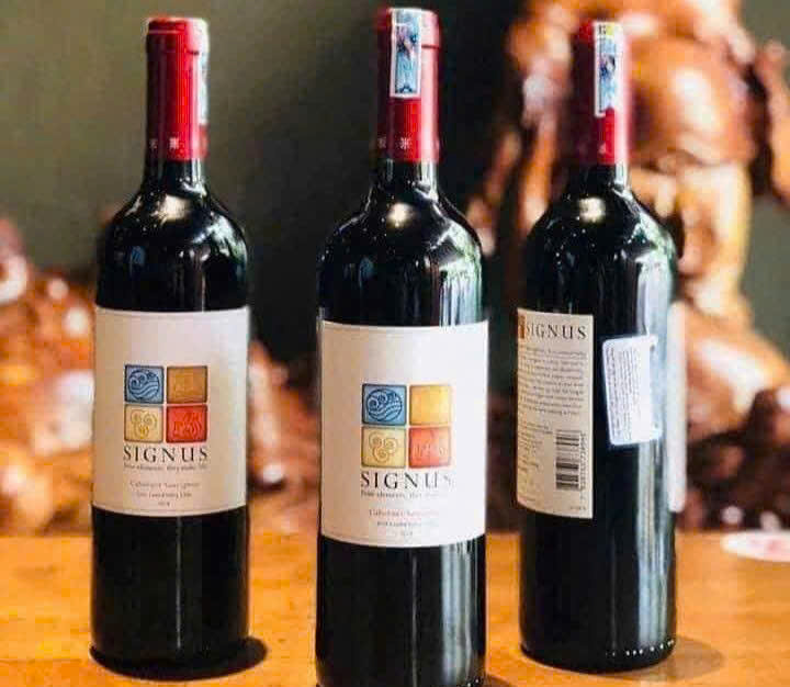 Trung bay Signus Cabernet Sauvignon 750ml