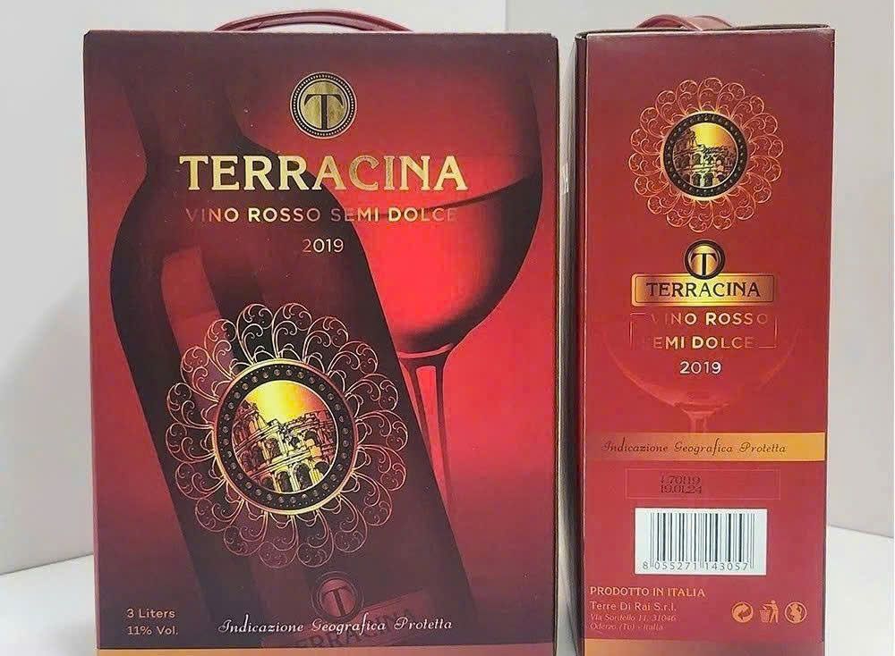 Trung bay Terracina ngot 3 lit