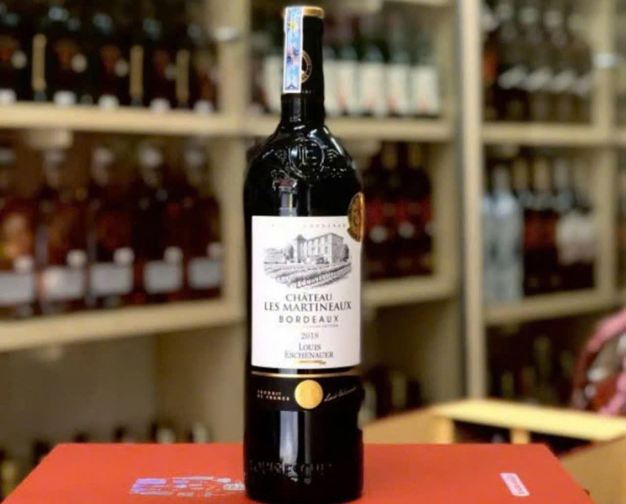 Trung bay chateau les martineaux bordeaux 750 ml