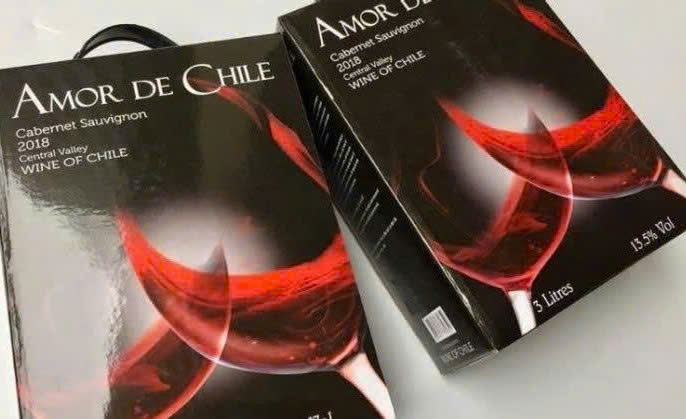 Trung bay mau Amor De Chile 3 lit