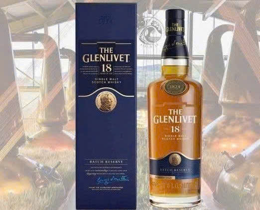 Trung bay the glenlivet 18 mau moi