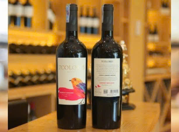 Trung bay vang 7colores cabernet sauvignon