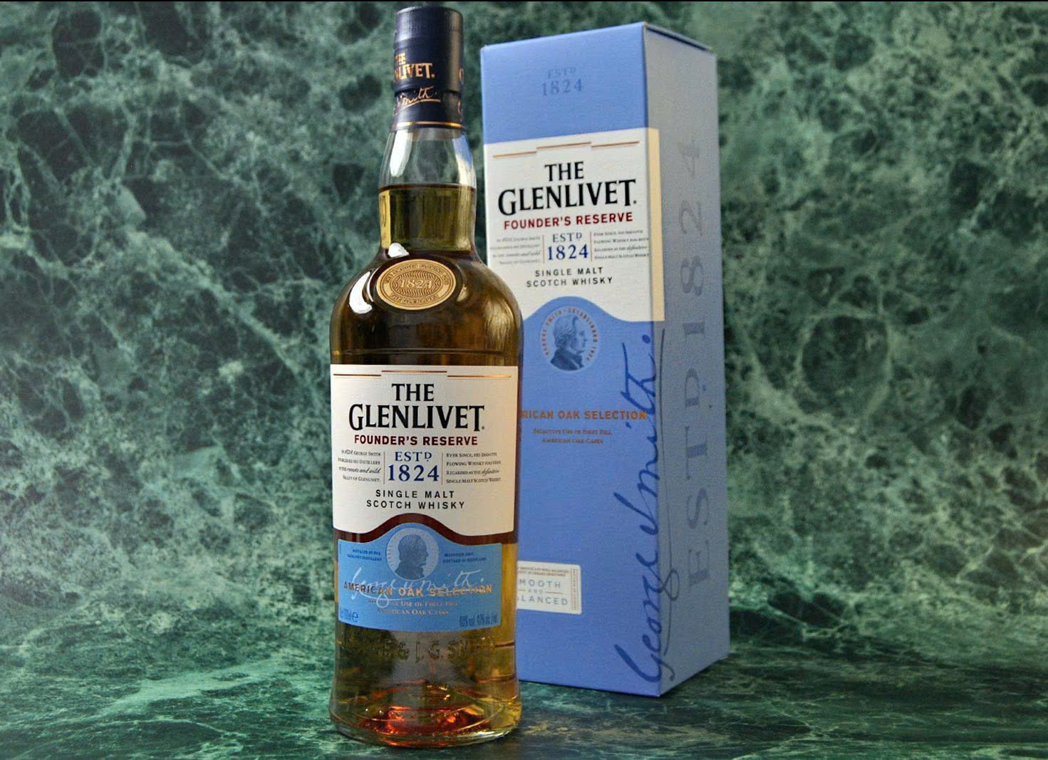Trung mau Glenlivet founders reserve