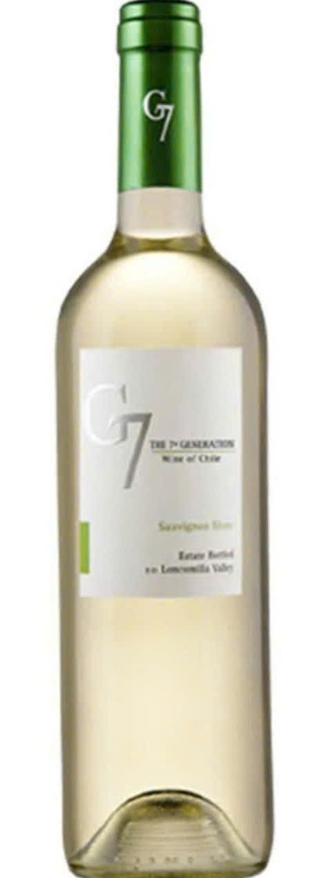 Vang Chile G7 Sauvignon Blanc 750 ml gia re