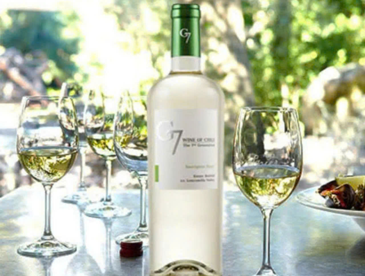 Vang Chile G7 Sauvignon Blanc 750ml Trang