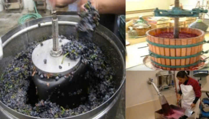 Vat nuoc nho lam vang Chateau Les Martineaux
