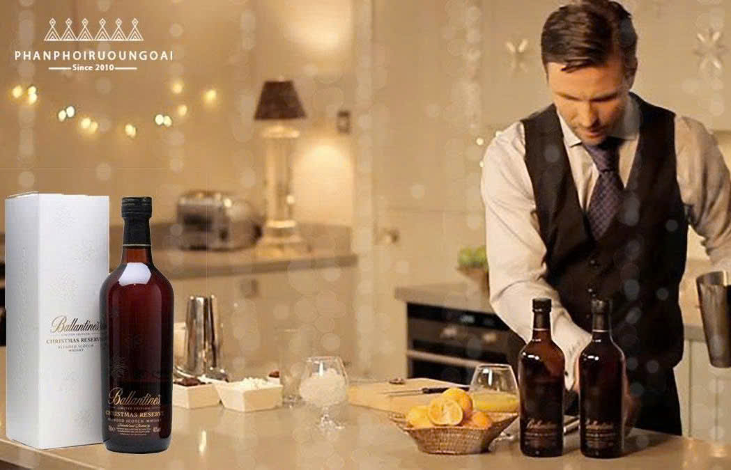 ballantines christmas mon qua cho Noel