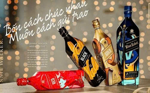 cac loai Johnnie Walker Icons Label
