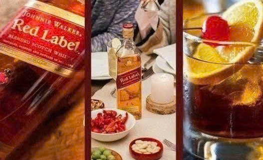 cach uong red label 750 ml
