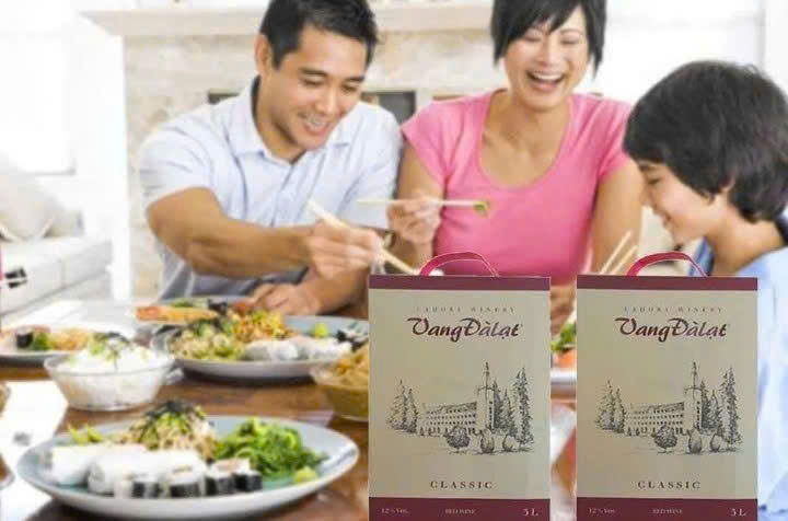 gia dinh voi vang da lat classic 3 lit Hop