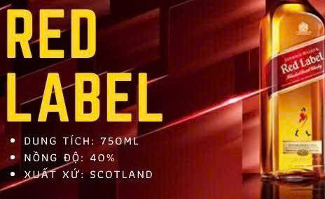 gia ruou red label 750 ml