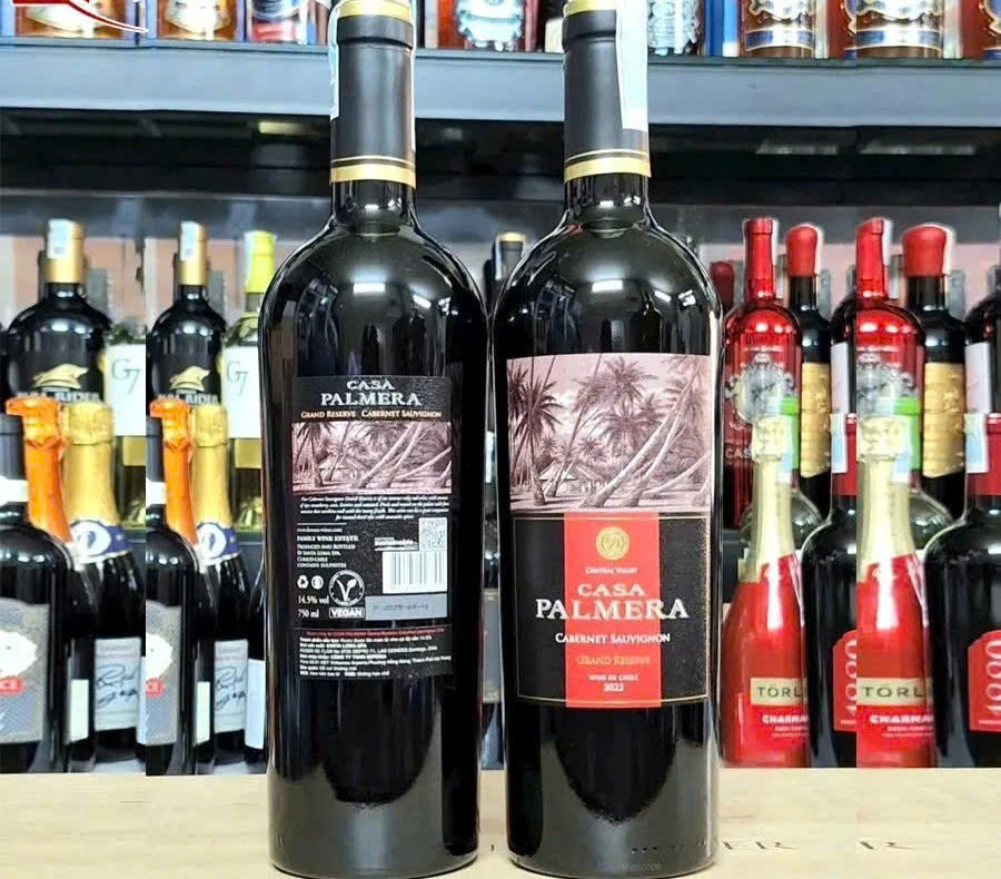 gioi thieu Casa palmera Gran Reserva 750ml gia re