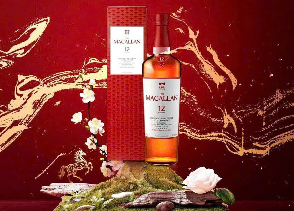 huong vi cua Macallan 12 Sherry Oak Cask 700 ml moi
