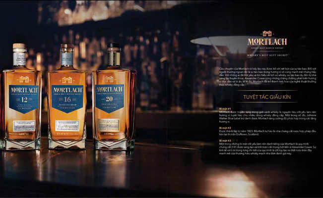 mortlach cac loai cua diageo nhap khau VN