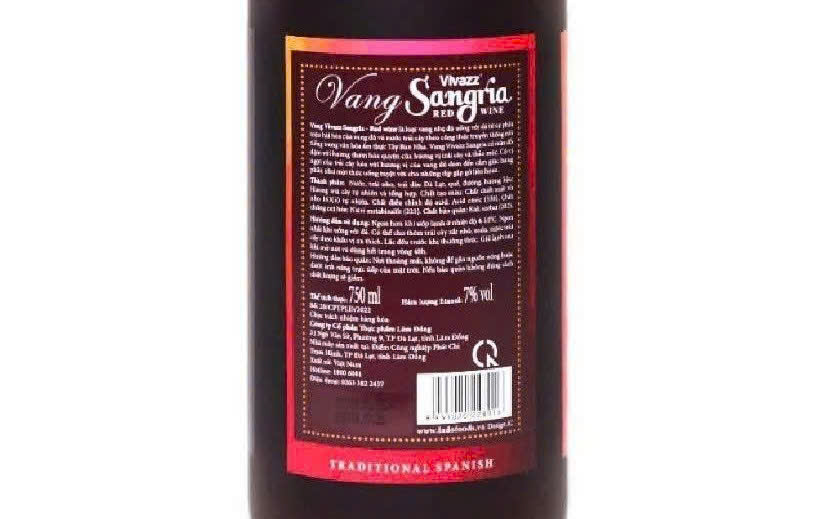 nhan sau vivazz sangria red wine ladofoods